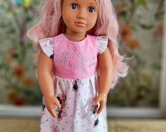 Disney Minnnie Mouse Pink 18" Doll Dress