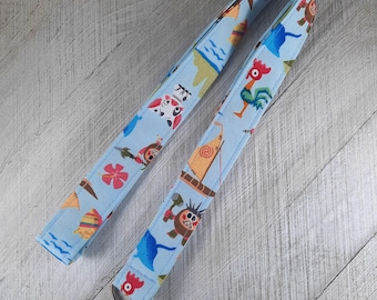 Disney Inspired Lanyard, Moana Friends, Heihei, Kakamora, Pua, Disney Sidekicks