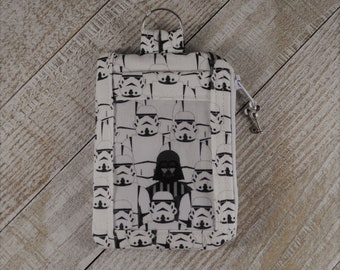 Disney/Star Wars Inspired ID Pouch/ID Holder Darth Vader and Stormtroopers