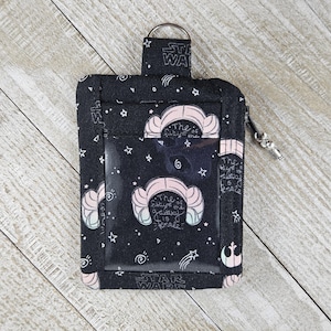 Disney/Star Wars Inspired ID Pouch Princess Leia "The Future of the Galaxy is Female"