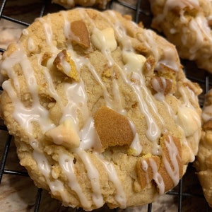 Homemade Gourmet Banana Pudding Cookie, party, birthdays, just cause, retirement