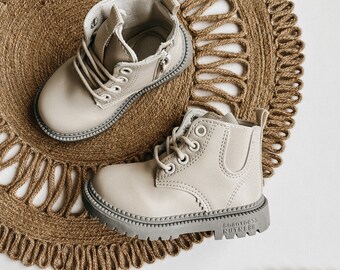 Foncircle Baby Solid Color Lace Long Boots Toddler Shoes Casual Martin Sneaker Foncircle Baby Solid Color Lace Long Boots Toddler Shoes Casual Martin Sneaker