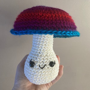 Amigurumi mushroom