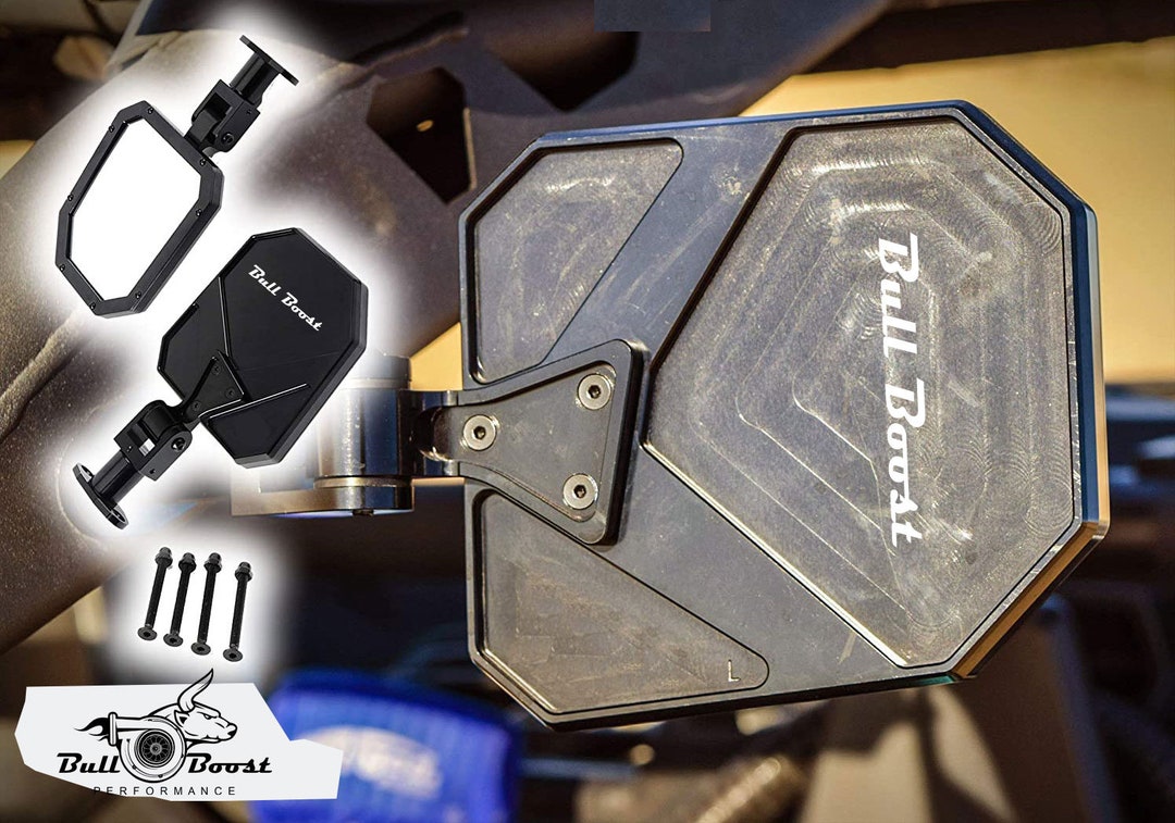 Side Mirrors Can Am Maverick X3 Premium Aluminum W/ Direct & 1.875 Roll