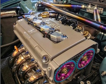 Conjunto de tampa do pacote de bobinas da série Billet EG EK DC2 B Honda Civic B16 B18 B20 CRX