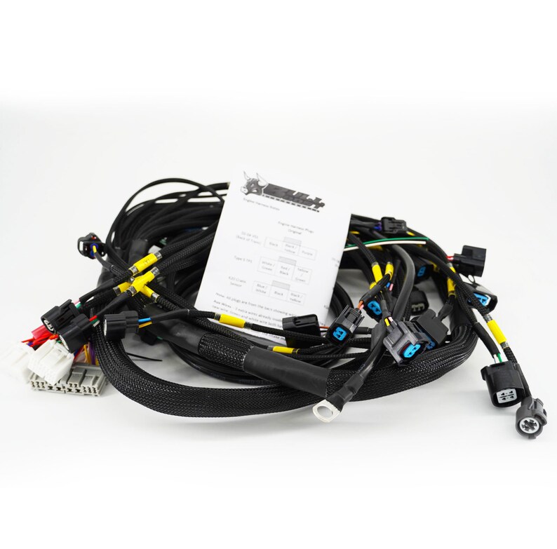 K20 K24 Kseries Tucked Engine Harness for Honda Acura Kswap Integra