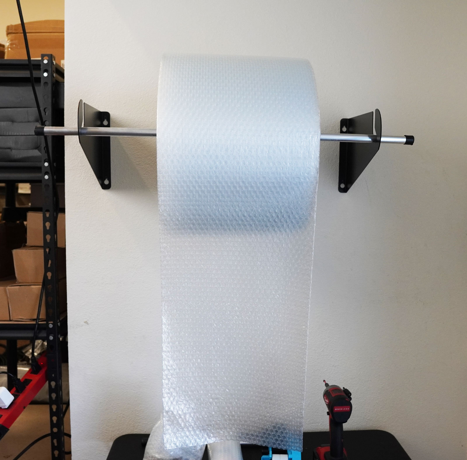 Bubble Paper Wrap Roll Dispenser Holder Wall Mount for Shipping 300mm 750mm US Etsy UK