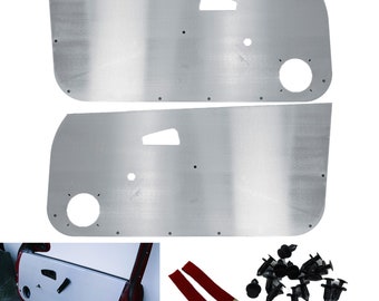 Painéis de cartões de porta de alumínio de corrida para Honda Civic Si 92-95 Coupe Hatch EG Card