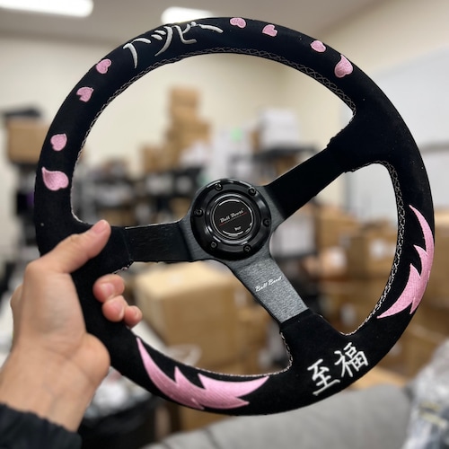 350 mmディープディッシュ6ボルトステアリングホイールドリフトキング 