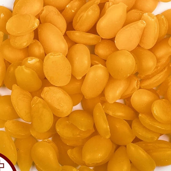 Beeswax yellow 100% pure - in pastilles