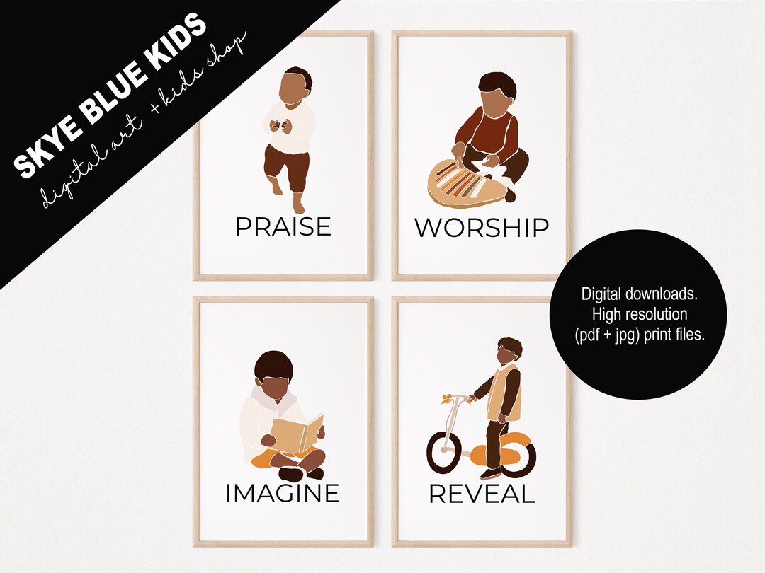 Black Boy Wall Art Playroom Wall Art Playroom Prints Etsy