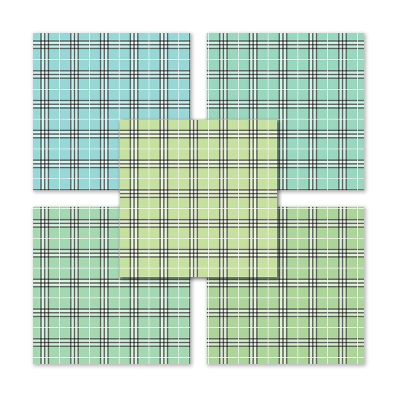 Pastel Plaid Rainbow Colorful Tartan Digital Paper Pack - 20 Seamless ...