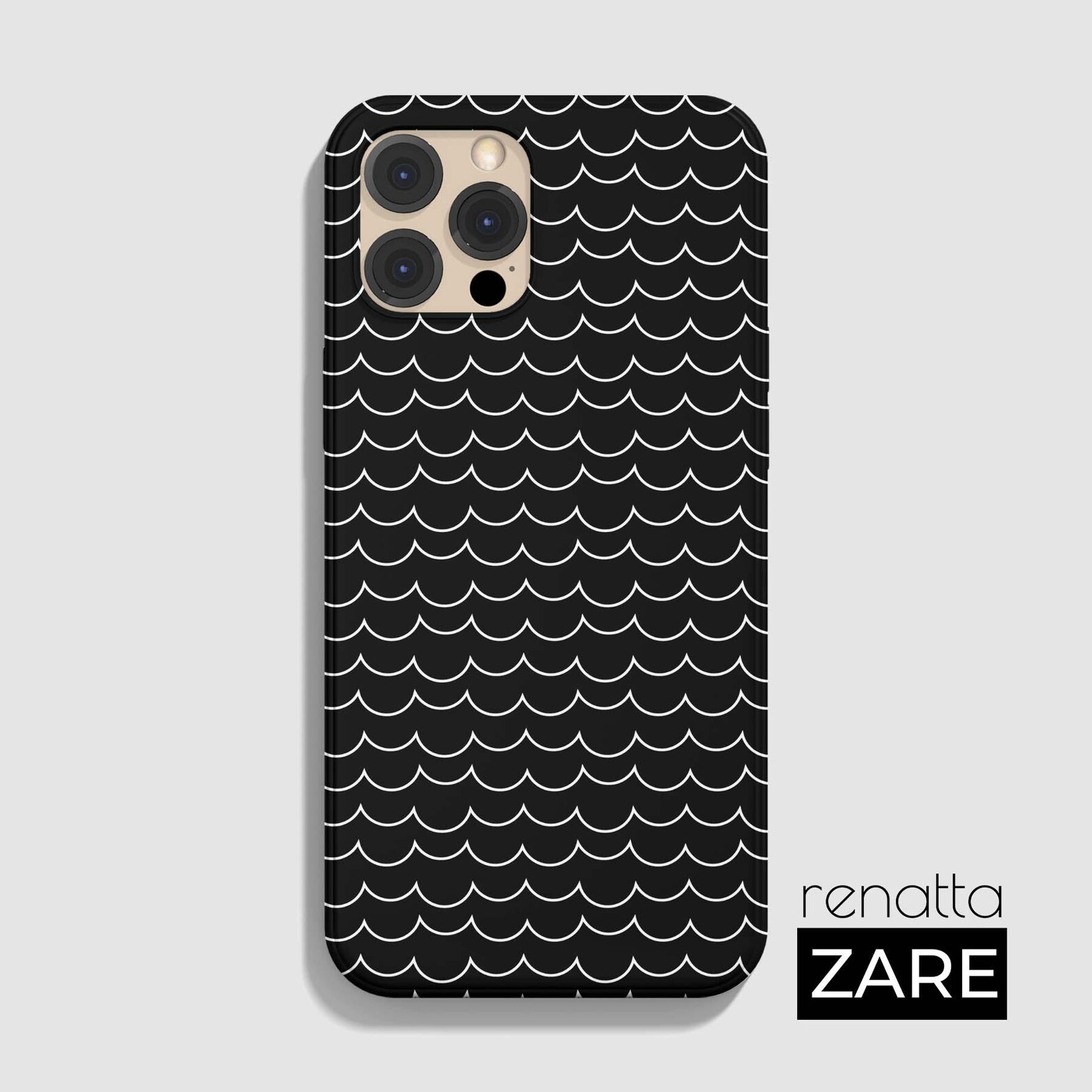 10 Waves and Water Seamless Digital Papers Sea Water Papers Black and ...