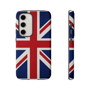 Union Jack Phone Case, Tough Case for UK Enthusiasts, Durable Phone Cover, British Flag Accessory, Gift for Patriot
