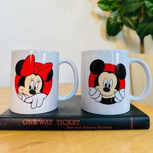 ミッキーマウス ディズニーマグカップ コーヒーカップ ミニーマウス