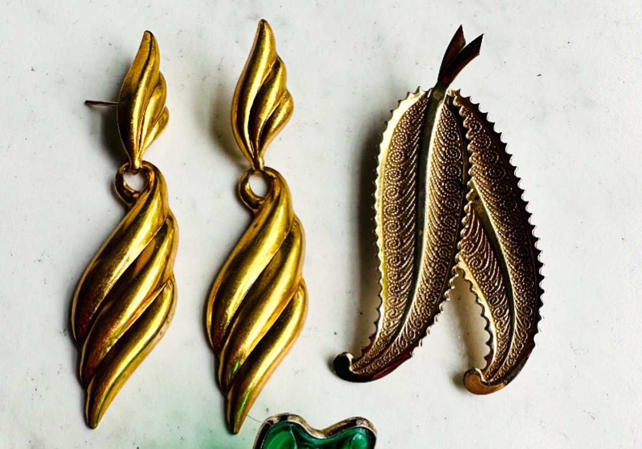 Vintage Jewels Vintage Jewelry Vintage Brooch Vintage Earrings Bijoux Vintage Boucles d'oreilles Vintage Broche Vintage