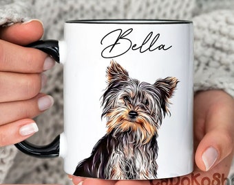 Custom Dog Photo Mug, Customized Pet Mug, Custom Dog Mug, Personalized Coffee Mug Dog Lover Coffee Mug Personalize Pet Mugs Dog Lover Gift