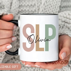 Speech Language Pathologist Gift, SLP Gift, Speech Therapist Gift, SLP Mug, Speech Therapy Cup, Speech Graduation Gift, Speech Therapy Mug