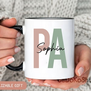 Personalized Physician Assistant Coffee Mug, Physician Assistant Gift, PA Grad Gift, PA Student Gift, Physician Assistant Graduation Gift
