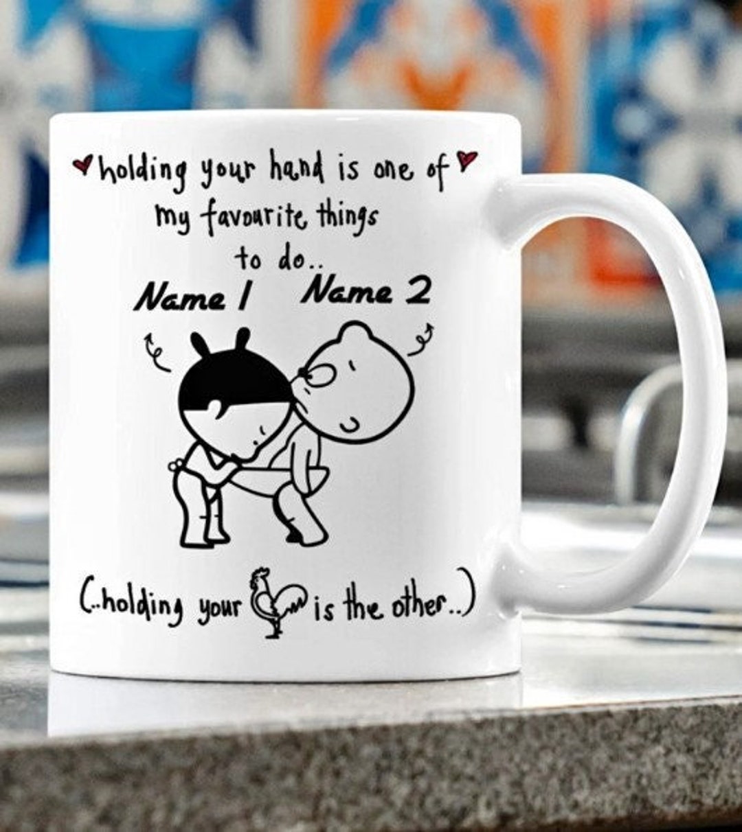 Personalized Couple Mug, You Are My Favorite Thing to Do Mug, Romantic Couple Love Gift Coffee ...