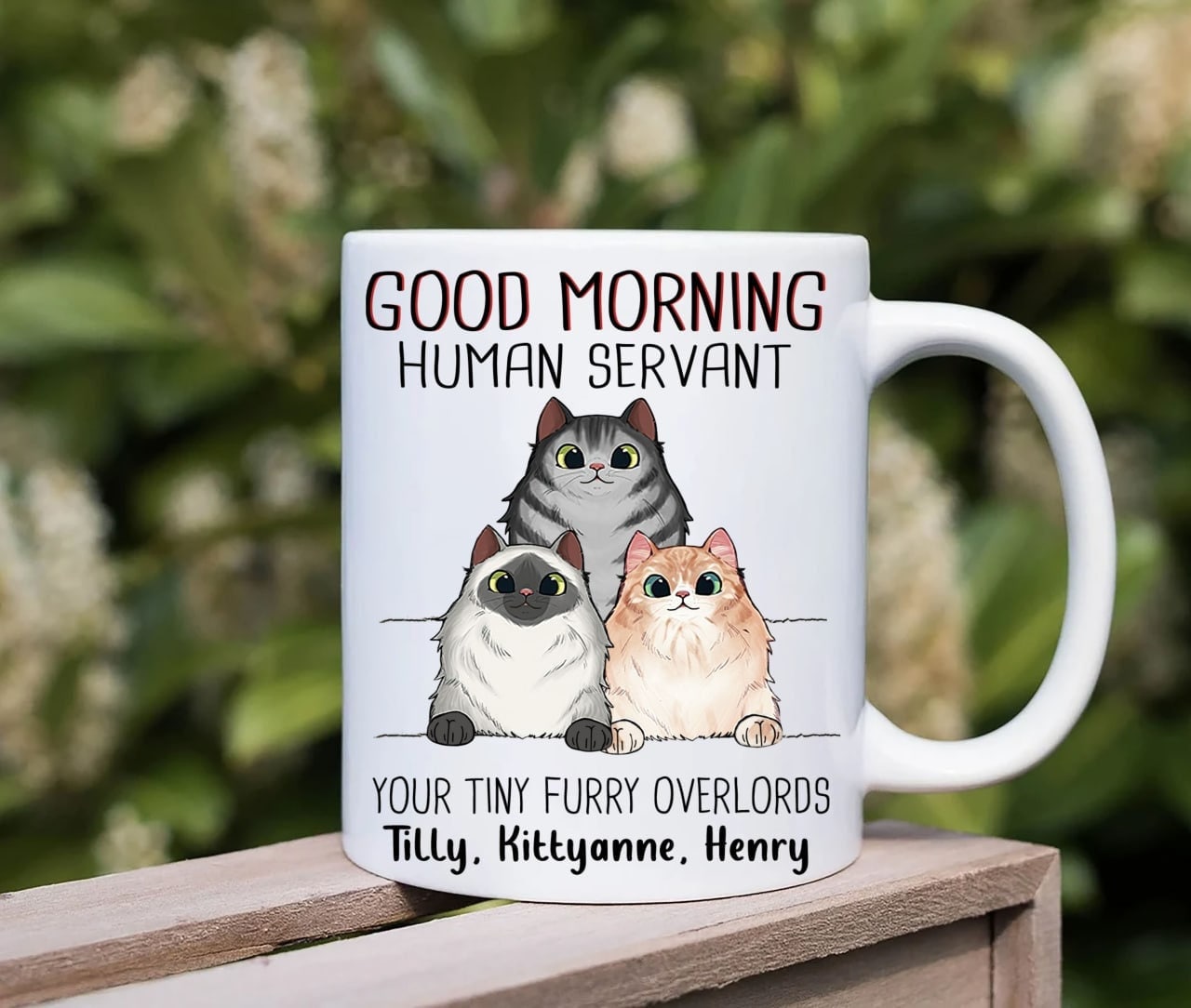 Tazza Divertente Per Amanti Dei Gatti 'Öhm, Der Ist Ausgerutscht...' – 330 Ml – Stampata Su Entrambi I Lati, Lavabile In Lavastoviglie, Made In Germany
