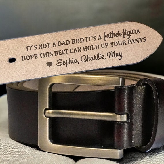Ceinture gravée personnalisée deals