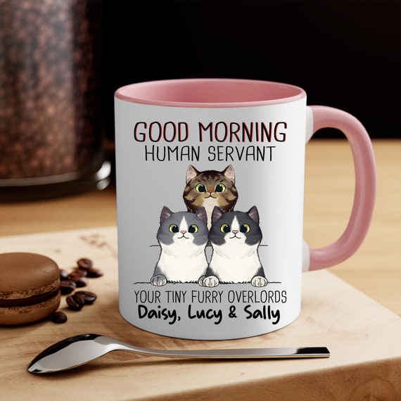 Tazza Divertente Per Amanti Dei Gatti 'Öhm, Der Ist Ausgerutscht...' – 330 Ml – Stampata Su Entrambi I Lati, Lavabile In Lavastoviglie, Made In Germany