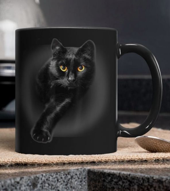 Buy Black Cat Coffee Cup Online In India Etsy India