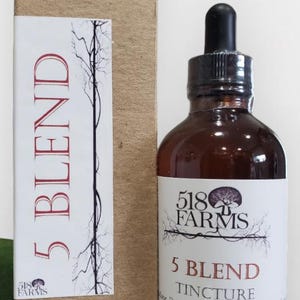 5 Blend Mushroom Tincture/Extract