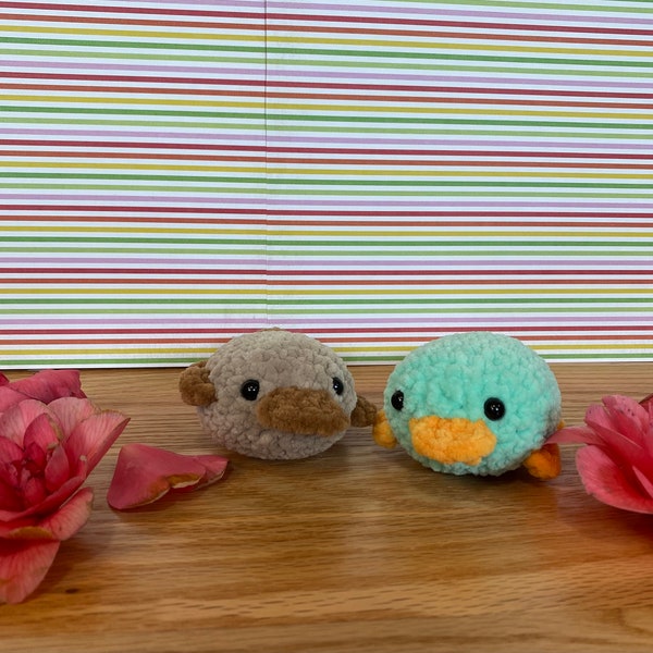 Cute Crochet Platypus Pals