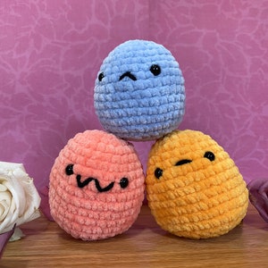 Cute Crochet Egg Buddies