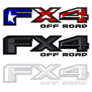 2015 - 22 Ford F150 / F250 FX4 Decal Kit
