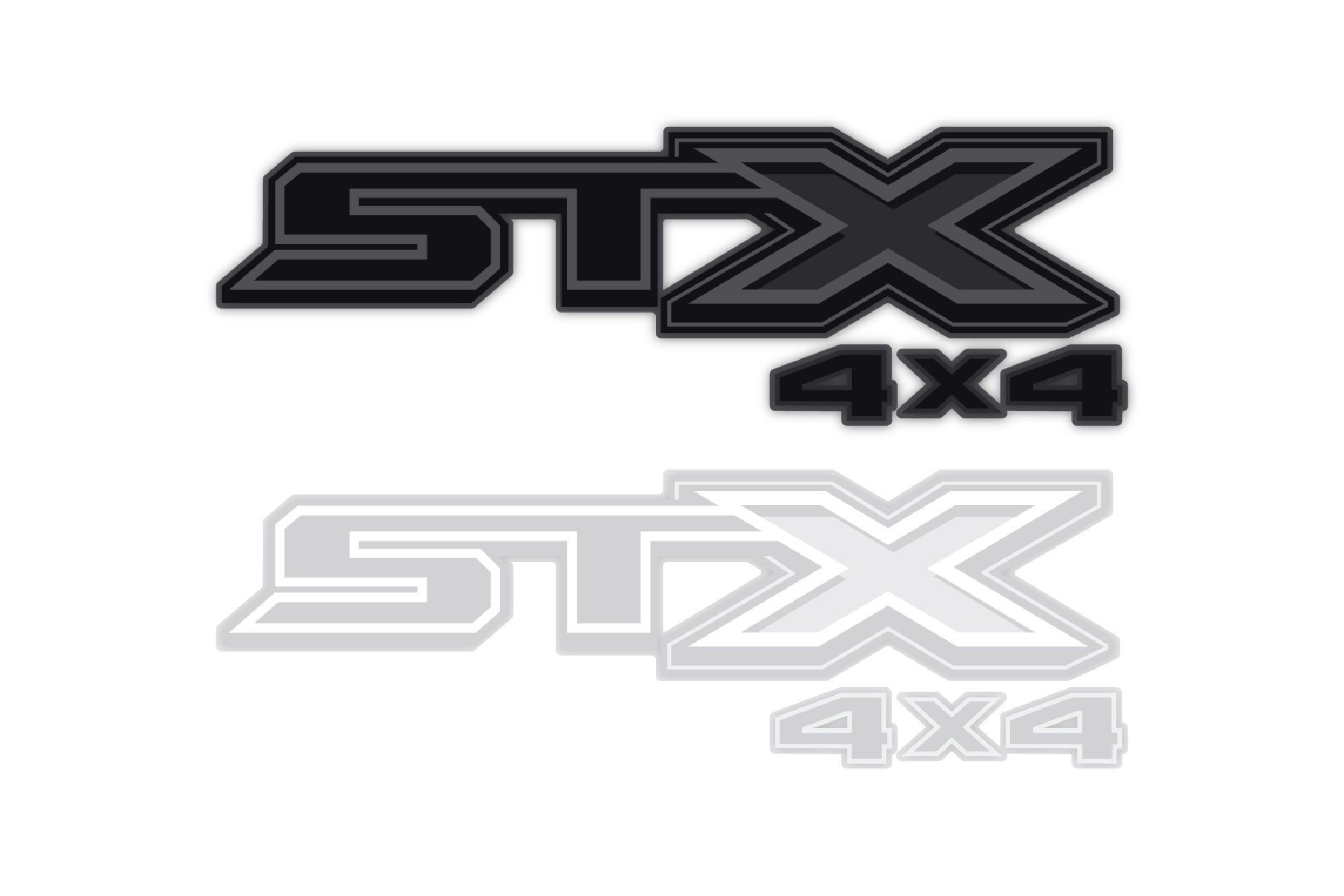 Get A Fresh Look For Your Ford Truck With This STX 4x4 Vinyl Decal Set (2 Pack) – Fast Shipping!