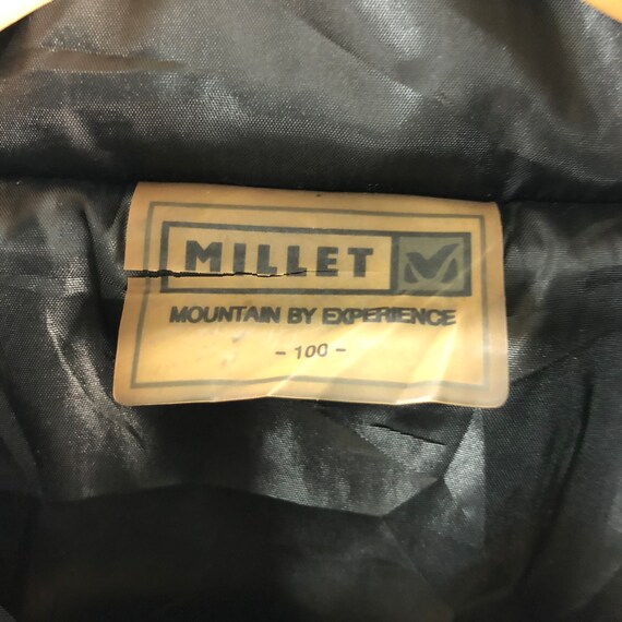 Millet Black Vintage Quilted Japanese Brand Outdo… - image 8