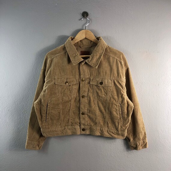 Earth Music & Ecology Brown Vintage Japanese Brand Corduroy