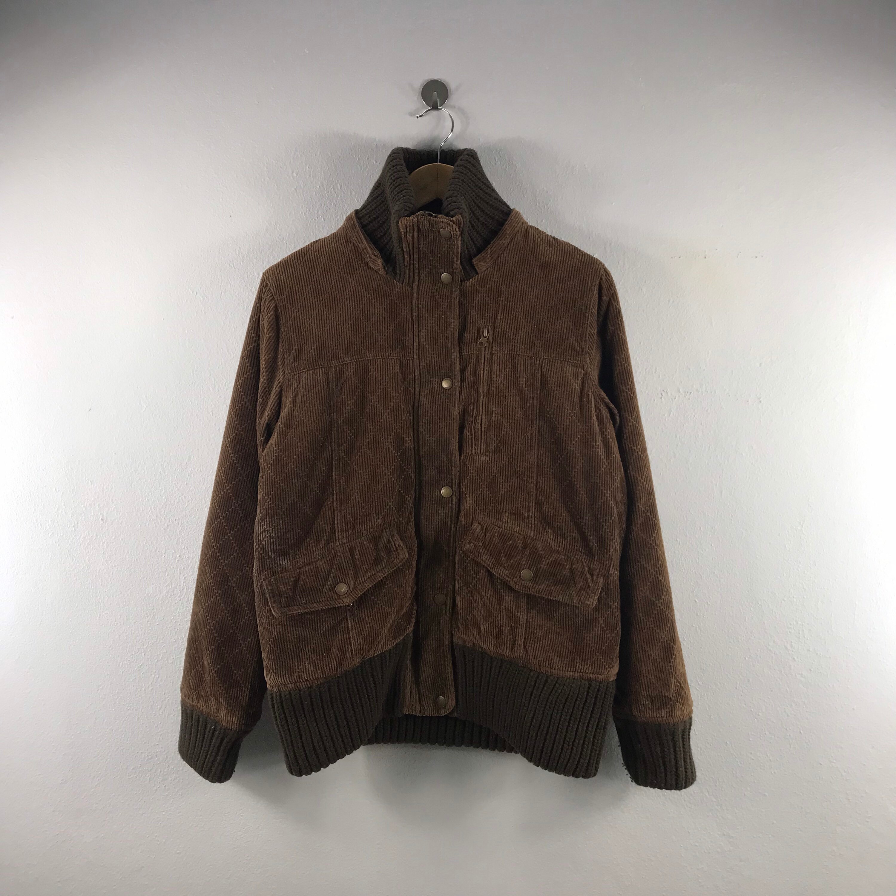 Mens cord store bomber jacket