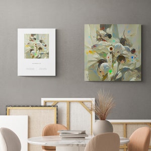 Your wedding vows stunningly reimagined as art, dreamed by AI / Wedding / Anniversary / Valentines Gift / Tech Gift / Nerd Gift / Unique