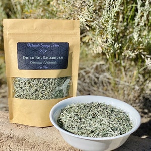 Dried Sagebrush | Artemisia Tridentata | Wild Harvested Big Sagebrush
