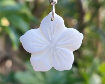 Ornately Carved Flower Sterling Silver Earrings, Floral Themed, Beach Themed, Ocean Themed