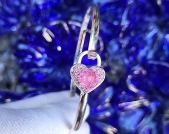 Swarovski kristall hjärtarmband