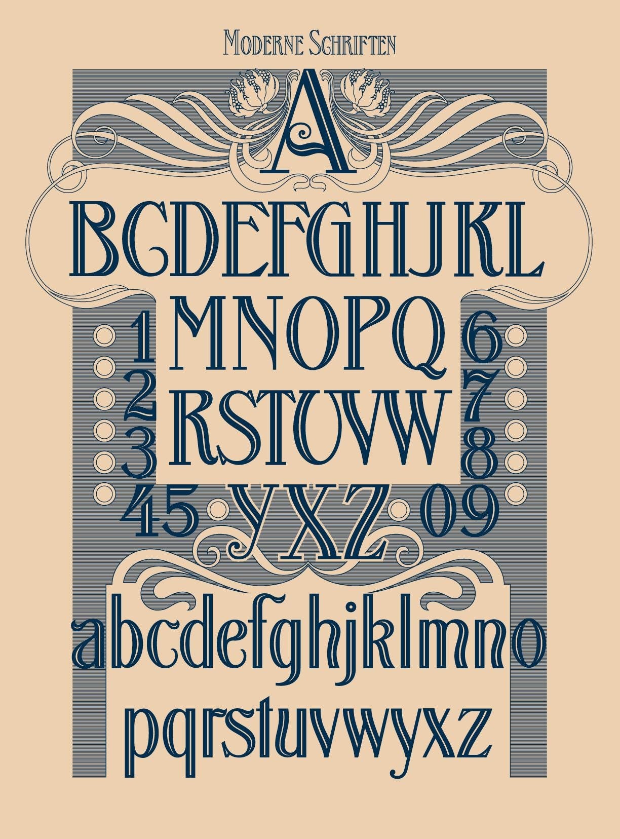 アート・デザイン・音楽 NEUE Schriften. / New Typefaces. Moderne Schriften - Vectorized Vintage Letters for Graphic
