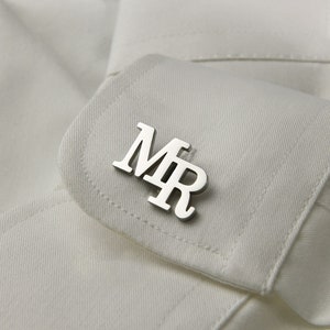 Custom Cufflinks, Personalized Initial Cufflinks, Groomsmen Gifts, Groom Wedding Cufflink, Bachelor Party Gift, Wedding Gift, Gift for Him