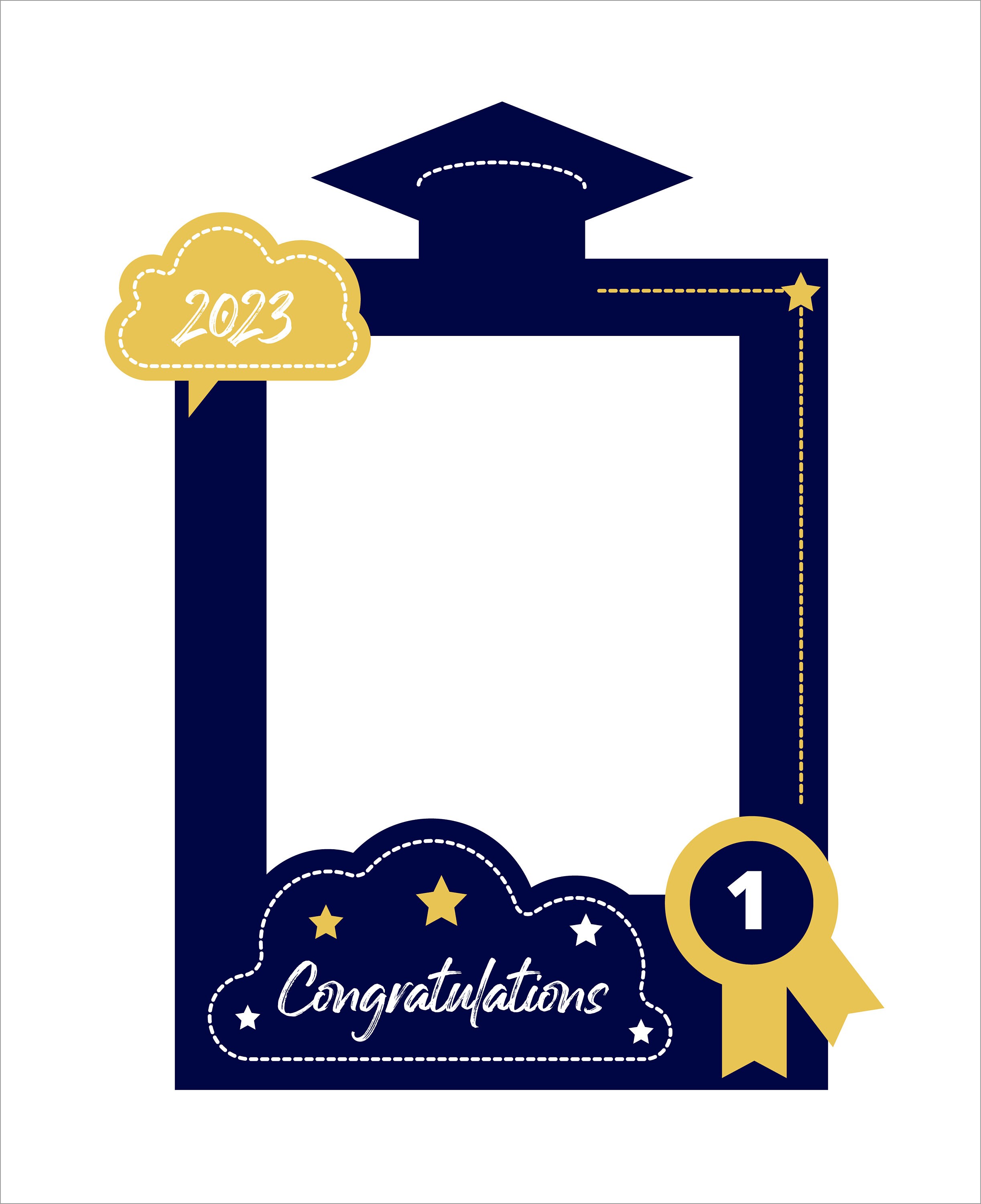 Graduation Selfie Frame Etsy