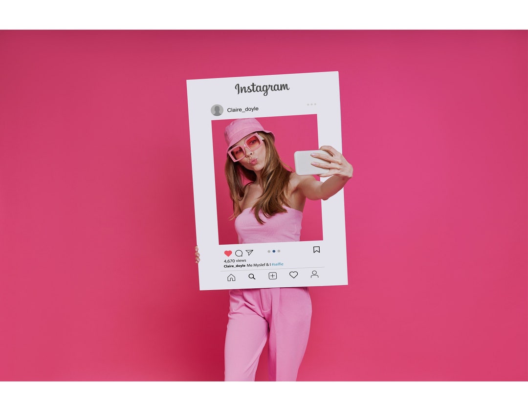 Instagram Selfie Frame - Etsy