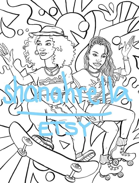 Coloring Page Etsy Coloring Page Etsy