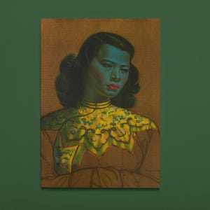 Chinese Girl. The Green Lady Print, Vladimir Grigoryevich Tretchikoff art print
