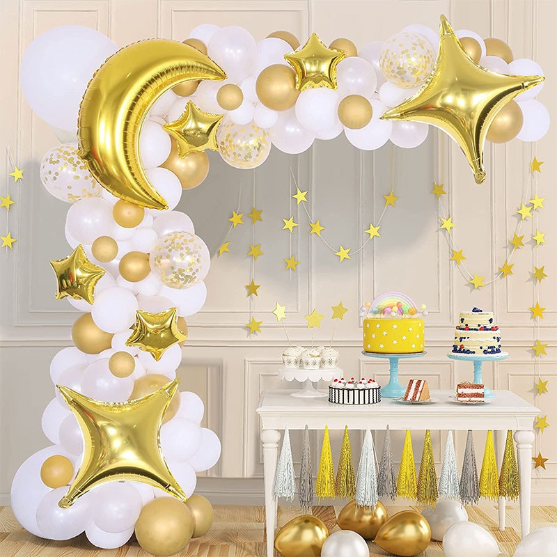 Twinkle Little Star Balloon Garland Kit Baby Shower Balloon Etsy Canada
