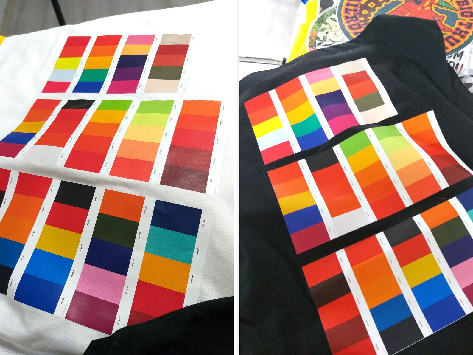 Custom Printed Dtf Transfer Papers Transfer Papers Custom Etsy