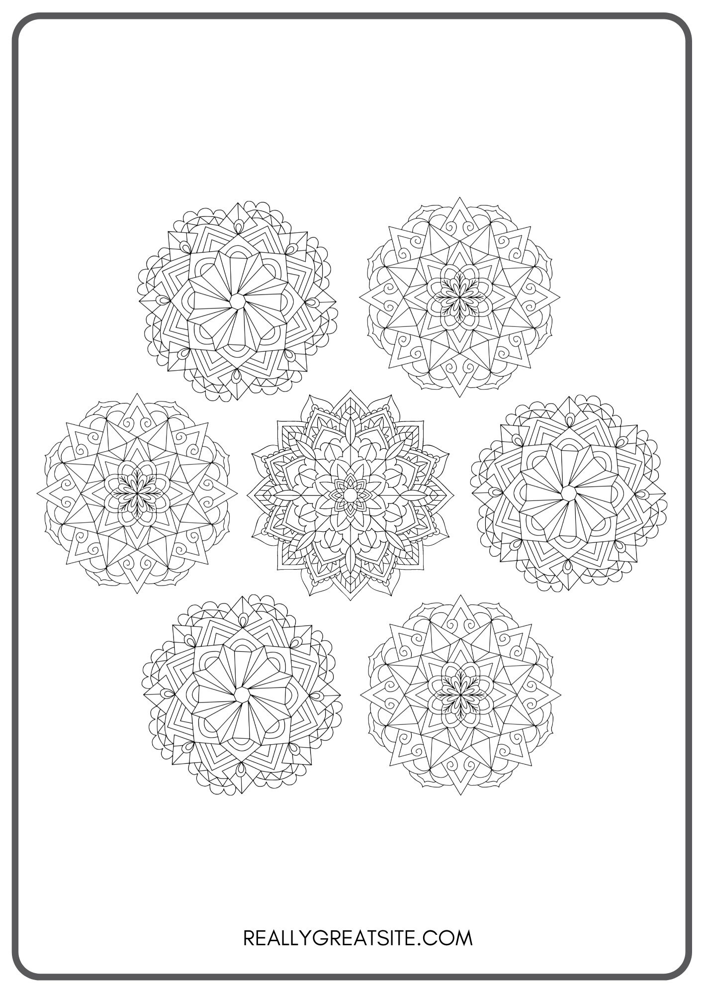 Mindful Colouring Pages for Stress Relief - Etsy UK