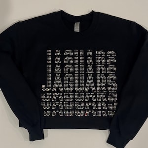 Rhinestone Name Stacked Crewneck!- Triple Layer